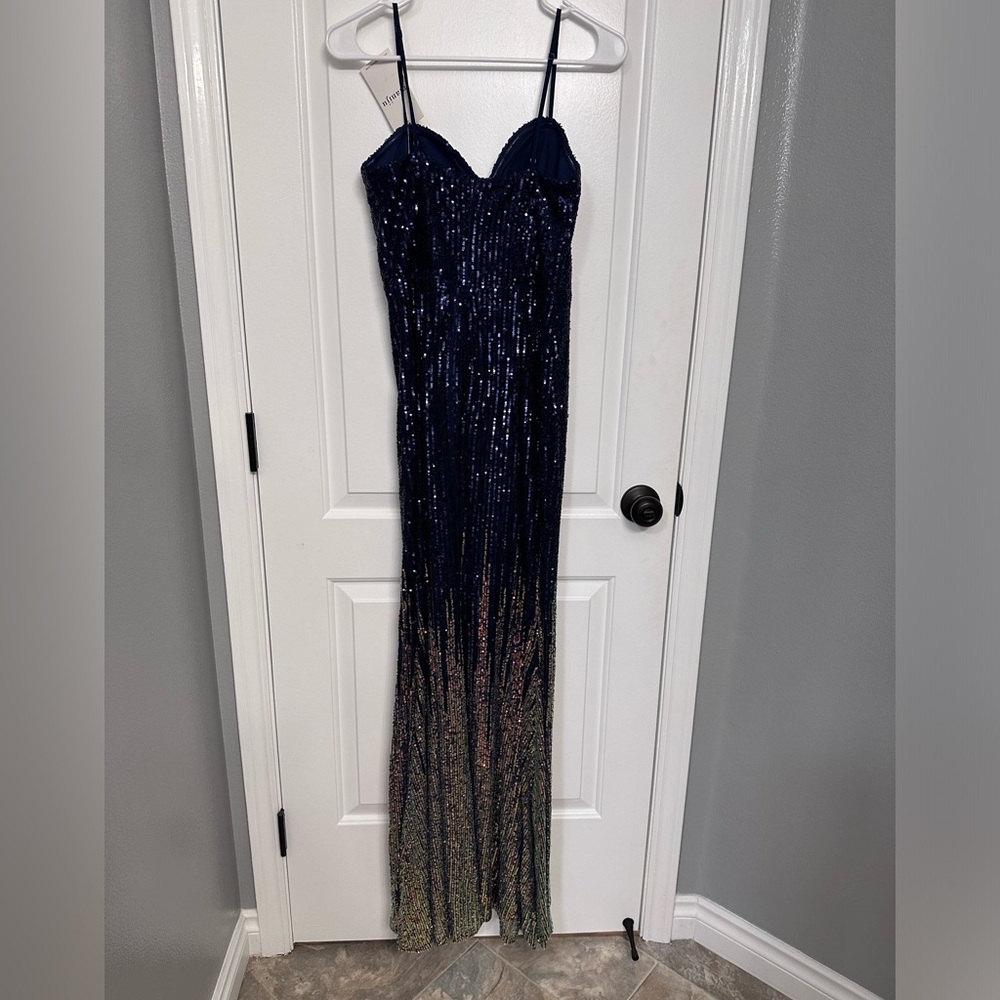 Navy Prom Dress